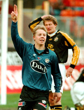 Robert Andersson jublar