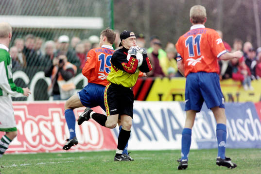 Ulf Kortesniemi, målvakt i Ljungskile