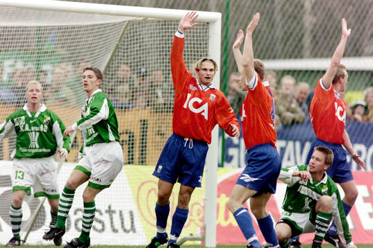 Andreas Andersson och Jonas Olsson, Göteborg jublar