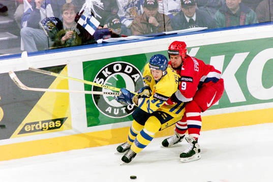 Michael Nylander, Sverige med rysslands Vadim Epantchintsev