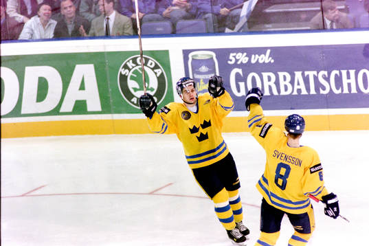 Nichlas Falk och Magnus Svensson, Sverige jublar
