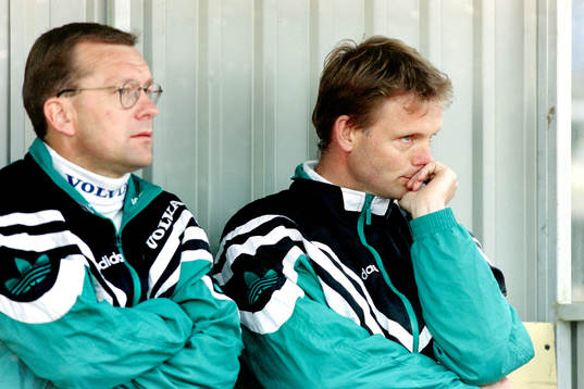 Stig fredriksson och Torbjörn Nilsson, Tränare i Frölunda