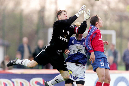 Carsten Olausson, målvakt i Trelleborg