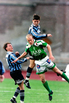 Johan Andersson, Djurgården högst i en nickduell