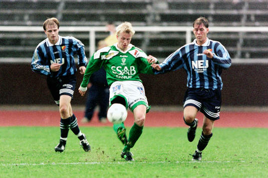 Fotboll, Div 1 Norra, Djurgården - Brage, 1-0