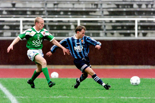 Fotboll, Div 1 Norra, Djurgården - Brage, 1-0