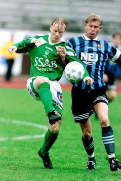 Fotboll, Div 1 Norra, Djurgården - Brage, 1-0