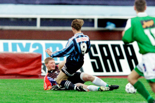 Fotboll, Div 1 Norra, Djurgården - Brage, 1-0
