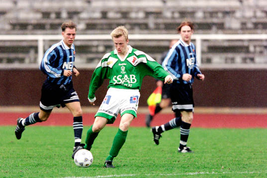 Fotboll, Div 1 Norra, Djurgården - Brage, 1-0
