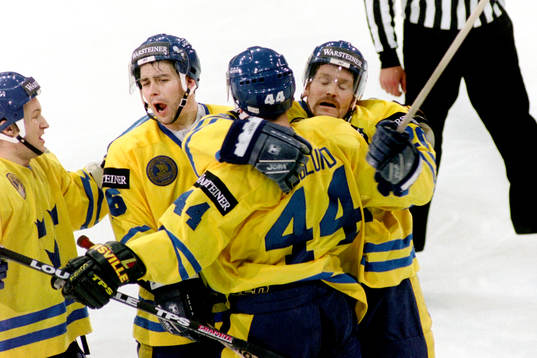 Michael Nylander, Nicolas Falk, Jonas Höglund och Per