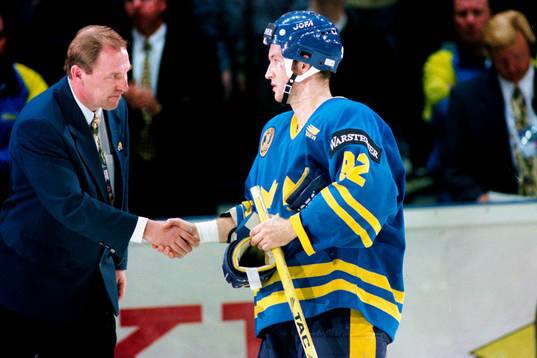 Bläddra bland fler bilder av Ishockey, VM, Final 3, Sverige - Kanada, 1-2: