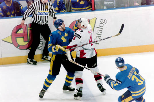 Tuffa tag i matchen