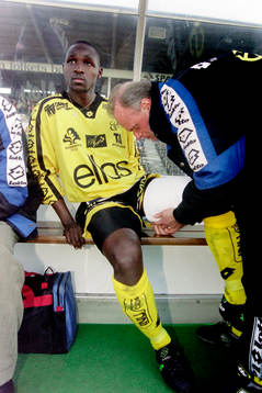 Moses Nsubuga, Elfsborg skadad