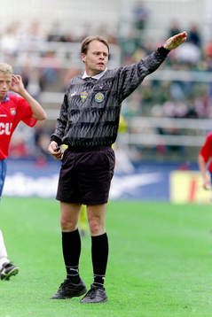 Sten Johanzon, domare matchen