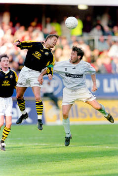 Ola Andersson, AIK och Hans Mattisson, Malmö i en nickduell