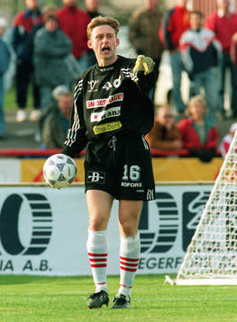 Peter Frostvik, målvakt i Degerfors