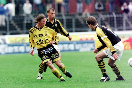 Tobias Linderoth, Elfsborg med Tomas Gustafsson, AIK i