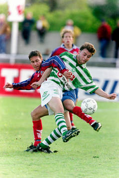 Marcus Lantz, Helsingborg och Einar Brekkan, Västerås i
