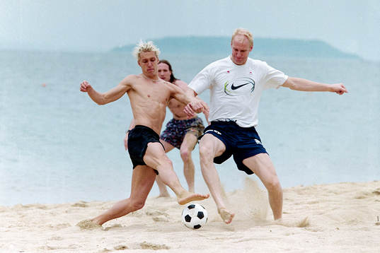 Johan Petersson, Staffan Olsson och Mats Olsson spelar