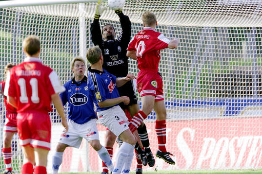 Frederick Enaholo, målvakt i Trelleborg