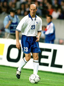 Fotboll -- Attilio Lombardo, Italien