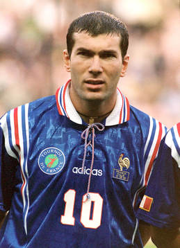 Fotboll -- Zinedine Zidane, Frankrike