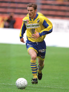 Fotboll -- Andy Roddie, Panos Ljungskile
