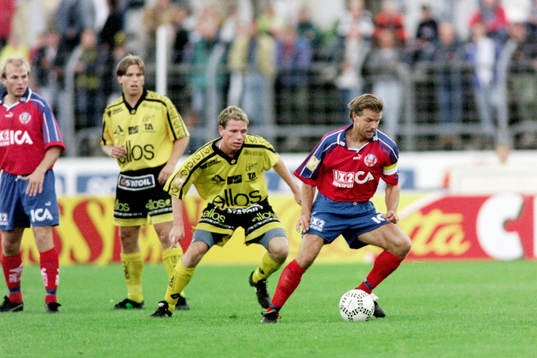 Roland Nilsson, Helsingborg med bollen med Christer