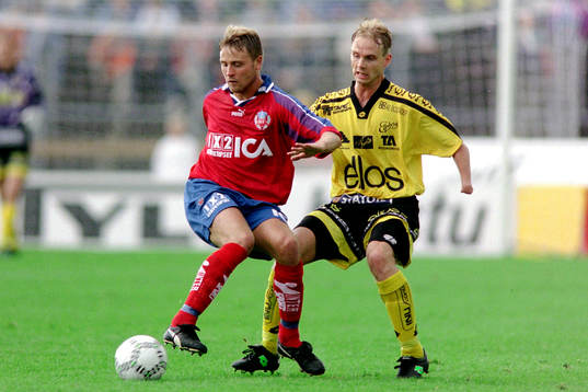 Erik Wahlstedt, Helsingborg med elfsborgs Joachim Modigh i