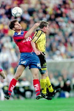 Andreas Jakobsson, Helsingborg i en nickduell med Christer