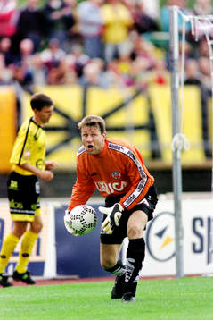 Sven Andersson, målvakt i Helsingborg