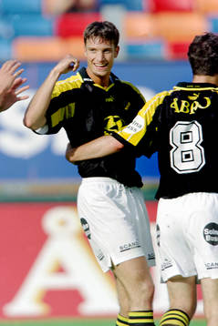 Patrik Fredholm, AIK jublar