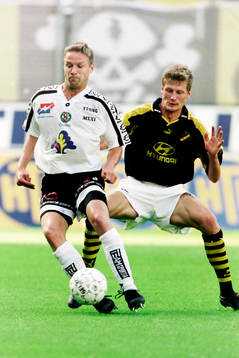 Dan Sahlin, Örebro med Michael Brundin, AIK i ryggen