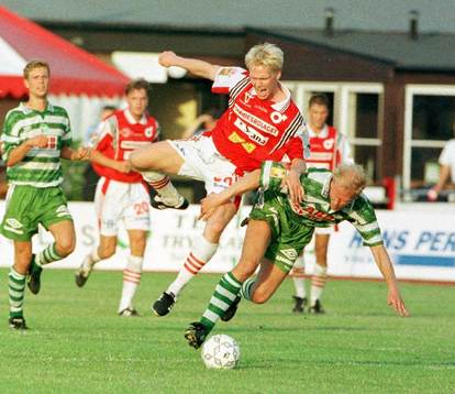 Ulf Ottosson i aktion i comebacken