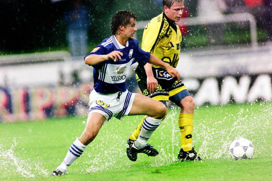 Fotboll, Allsvenskan, Trelleborg - Elfsborg, stoppad p.g.a