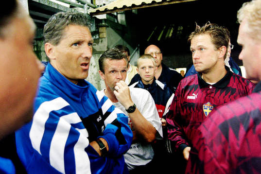 Fotboll, Allsvenskan, Trelleborg - Elfsborg, stoppad p.g.a