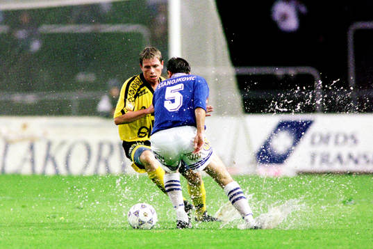 Fotboll, Allsvenskan, Trelleborg - Elfsborg, stoppad p.g.a