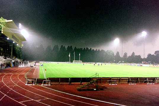 Fotboll, Allsvenskan, Trelleborg - Elfsborg, stoppad p.g.a