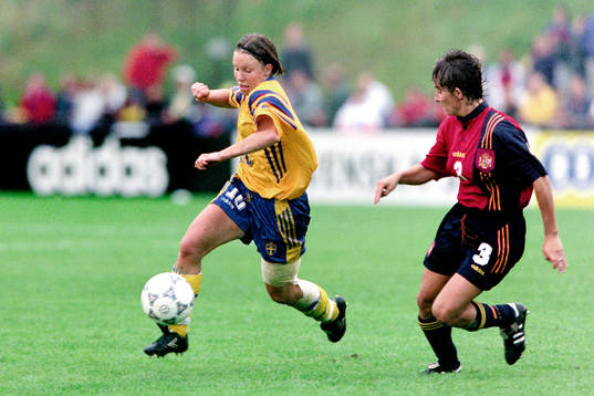 Hanna Ljungberg, Sverige och Judith Corominas, Spanien