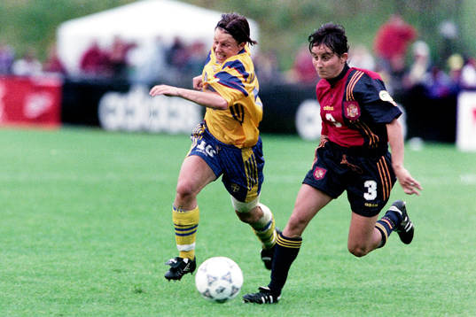 Hanna Ljungberg, Sverige och Judith Corominas, Spanien