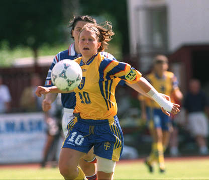 Damfotboll Hanna Ljungberg, Sverige