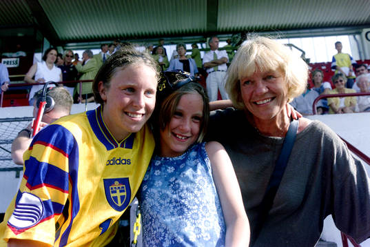 Hanna Ljungberg, Sverige jublar