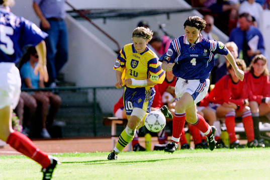 Hanna Ljungberg, Sverige och Cecile Locatelli, Frankrike