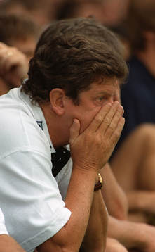 Fotboll Roy Hodgson, tränare i Blackburn