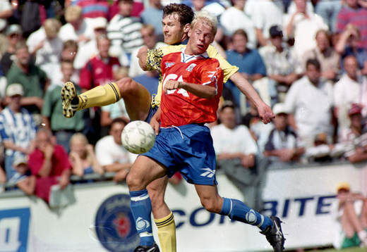 Niklas Gudmundsson, Blackburn och Mikael Nilsson, Göteborg