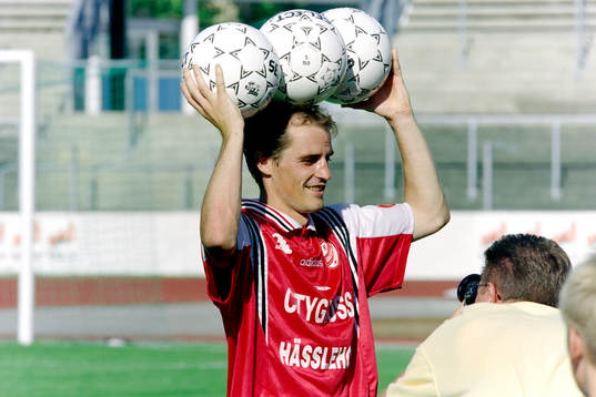 Magnus Arvidsson, Hässleholm matchhjälte med sina tre mål