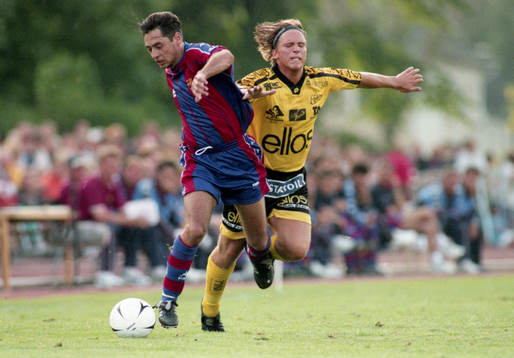 Fotboll, Träningsmatch, Elfsborg - Barcelona