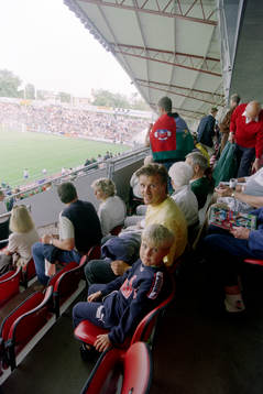 Roland Nilsson, Helsingborg på läktaren