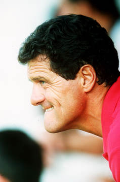 Fotboll Fabio Capello, tränare Milan