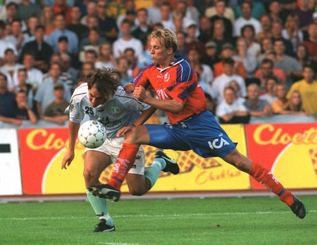Björn Enqvist, Malmö FF fälls av Erik Edman, Helsingborg